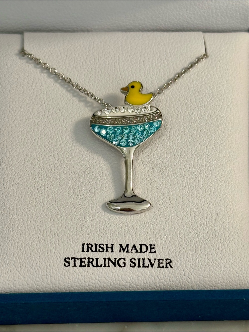 Disney Springs BoatHouse Duck Duck Razz Neclace